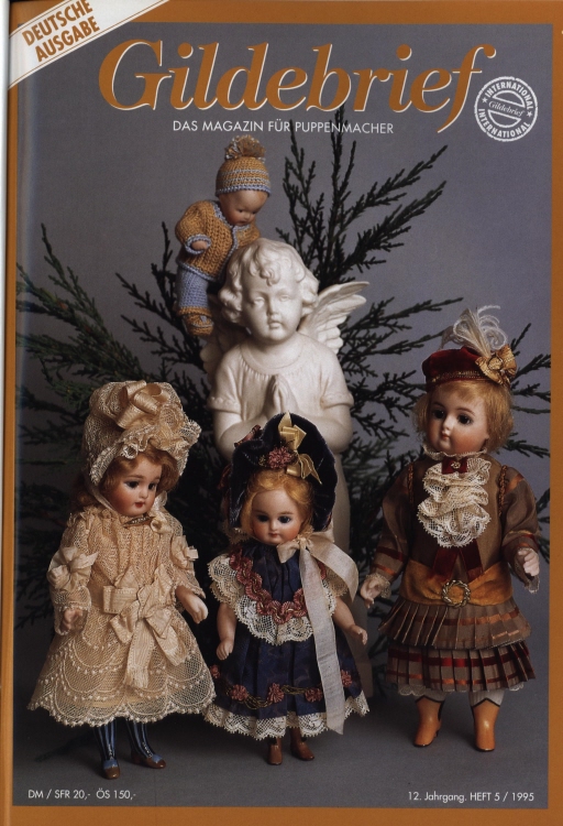 Gildebrief 1/1995 in CD format Dollmaking Antique  Dress Patterns 