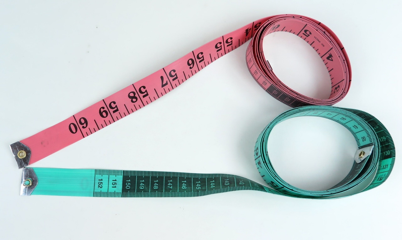 Combination metric and imperial tape measure, 152 cm/60", per 2 pcs